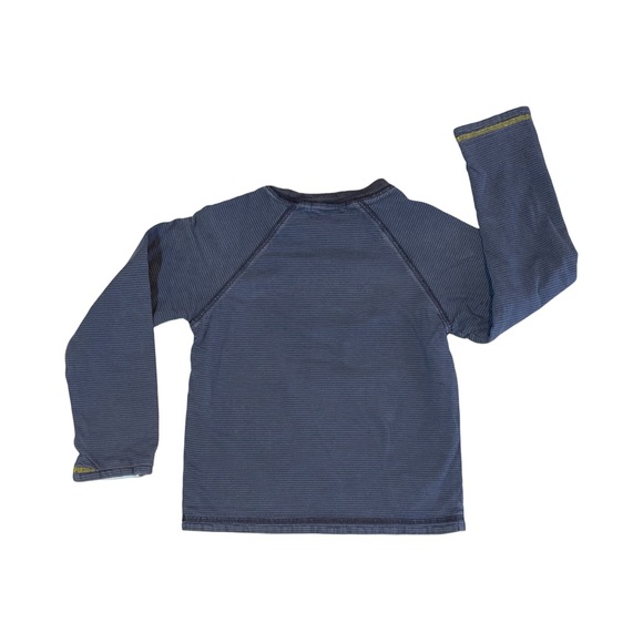 Janie and Jack Glacial Frost Reversible Long-Sleeve Tee Shirt 4T - Picture 3 of 7